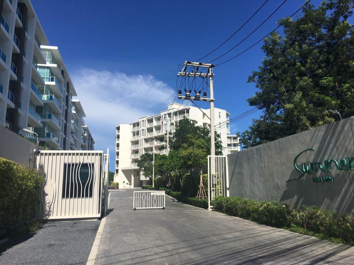 Summer Huahin Condo612,Near Beach&Cicada,Beautiful Swimming Pool Exteriör bild