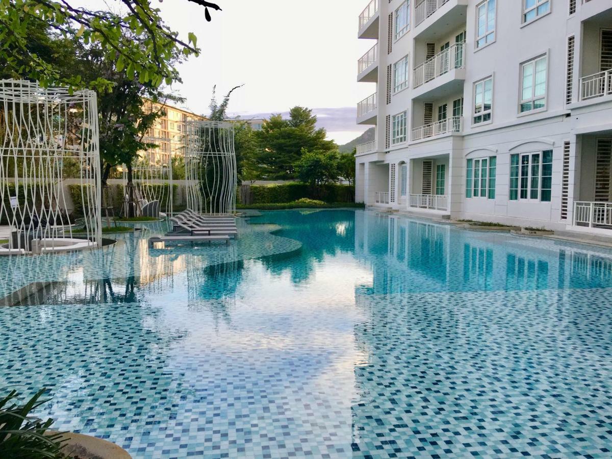 Summer Huahin Condo612,Near Beach&Cicada,Beautiful Swimming Pool Exteriör bild